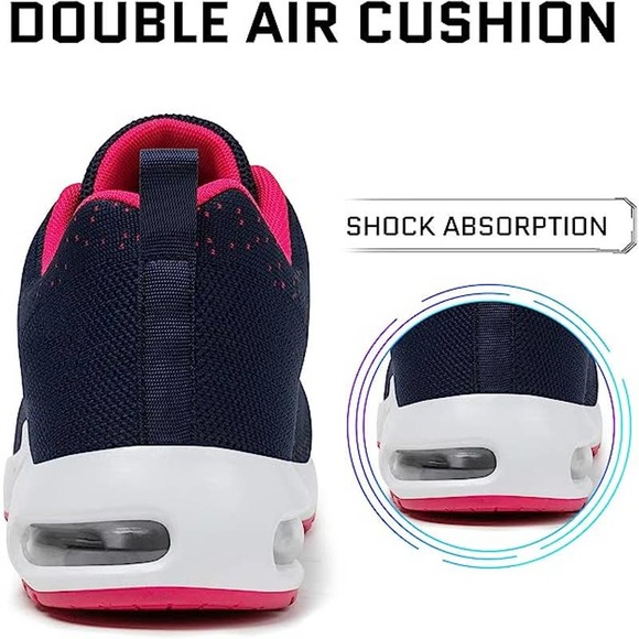 Mishansha Air Trainer Sz 7-7.5 - Pink and Blue - Picture 2 of 12